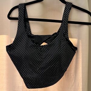 Fun, athletic,crop top